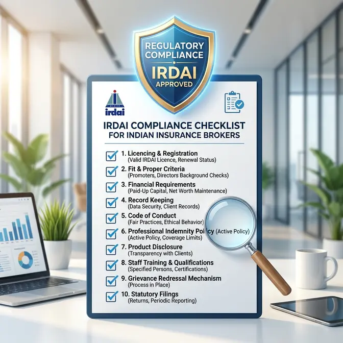 IRDAI Compliance Checklist and documents